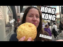 visiting Kowloon Walled City Park and trying Dim Sum in Hong Kong China (+a night market!)