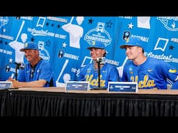 UCLA Baseball Postgame - Coach Savage & Players vs. UTSA (June 7, 2025)