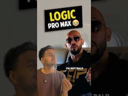LOGIC PRO MAX Ft. Andrew Tate 😂 | #Shorts #Funny #Relatable