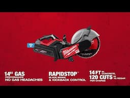 MX FUEL™ 14" Cut-Off Saw w/ RAPIDSTOP™ | MXF315