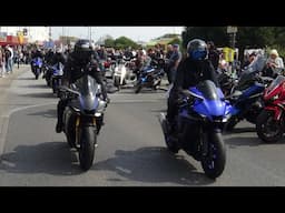 SHUTDOWN* SUPERBIKES TAKE OVER the whole Seafront Strip.