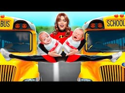 Nobody at School Knows My Secret! I Was Adopted by Superheroes!