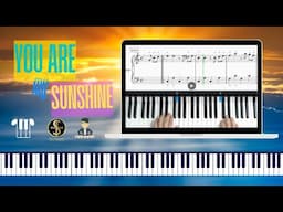 Piano Tutorial You Are My Sunshine