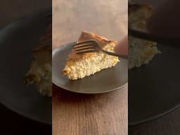Basque Cheesecake - cream cheese, mascarpone, sour cream & Amarula Cream Liqueur #shorts #japan
