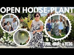 Open House Plant Event 🌿 | @Greenpunches Rare Anthuriums Plant Tour, Plant Haul & Good Vibes