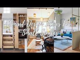 Smart Design Ideas for Small Spaces That Maximize Style and Functionality Small Homes Living Room