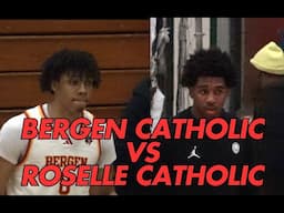 DOUBLE OT?!? ROSELLE CATHOLIC V BERGEN CATHOLIC LIVES US TO HYPE! CLASSIC! - JULIS AVENT, TREY LEWIS