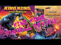 New King Kong Myth of Terror Island Pinball by Stern Pinball! This game looks AMAZING!!