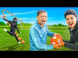 WE TESTED OUT THE VIRAL CURVE FOOTBALL!!!