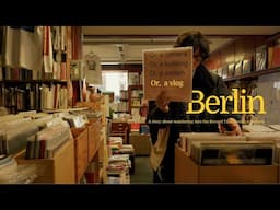 Vinyl Walks in Daytime Berlin · A Quiet Kind of Calm · 在柏林属于白天的城市找回 Inner Peace [4K]