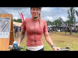 First race post injury & I crash 🤪 FILTHY gravel racing at the Traka