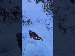 Ice Climb Rescue #iceclimbing #iceclimber #mountaineering #alpineclimbing #alpine #climbing #climb
