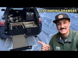DIY Camper Kitchen/Drawers in a Toyota 4Runner