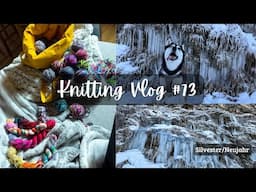 Knitting Vlog #73 I Gala Cardigan, Temperaturdecke, Eiswanderung, Neujahrsvorsätze, Silvester in BGD