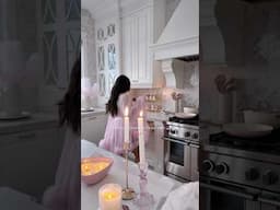 Creating the moments I love!🎀🫶🏻🕯️ #pink #girly
