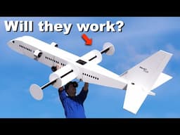 Giant Magnus Effect Plane