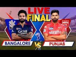 IPL Final: Bengaluru vs Punjab | Live Cricket Match Score & Commentary | RCB vs PBKS, last 10 overs