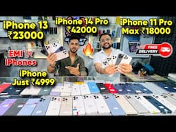 Biggest iPhone Sale Ever 🔥| Cheapest iPhone Market  | Second Hand Mobile | iPhone15 Pro iPhone 16