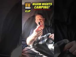 Stay Warm Camping | My Sleep System Hack! #shorts