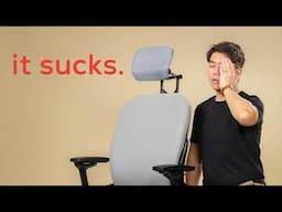 Steelcase Leap Headrest Review - Office Logix is viewbotting this video to silence this review