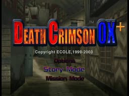 PS2 Longplay [105] Death Crimson OX+ (JP)