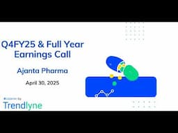 Ajanta Pharma Earnings Call for Q4FY25 and Full Year