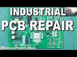 Industrial Cleaning Machine PCB Repair. Methodical Fault Finding.