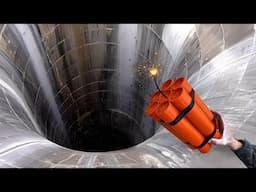 EXPERIMENT: Different Things In Very Deep Hole And Experiments With R/C Cars