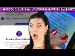 "i'm trying to get my MIL arrested after she got involved in a romance scam"🚨🚔