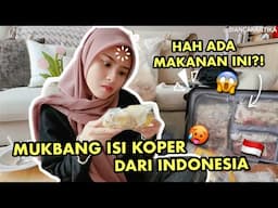 UNBOXING KOPER DARI INDONESIA 😍 MUKBANG TITIPAN MAKANAN DI LUAR NURUL 🤣 GAK NYANGKA ADA INI!