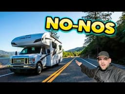 RV Laws: Top 10 Things You Can’t Do While Riding In A Camper!