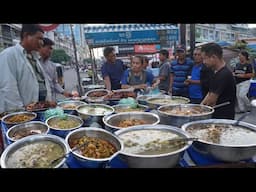 Cambodian Cheap Foods Selling On The Street @Orussey - Orussey Vegetable & Fast Food On The Street