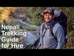 Excellent Nepali Sherpa Trekking & Travel Guide for Hire