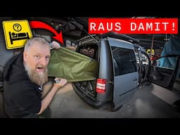 ALLES RAUS – FELDBETT REIN! 😱🔧 DER BEGINN VOM NEUEN UMBAU BEI @Max-Carshop​