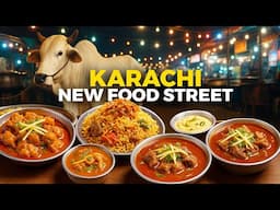 New Food Street at Karachi Cow Mandi | Sauda Ho Gaya? | Javaid Nihari, Brain Masala & Hunter Beef