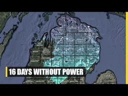 Ice Storm DEVASTATES Northern Michigan | Worst Damage in DECADES