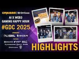 Orbis86: AI x Web3 in Gaming Happy Hour | #GDC 2025 | Highlights 🚀🎮