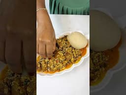 Is this the best way to make Egusi soup? #shortsafrica #shorts