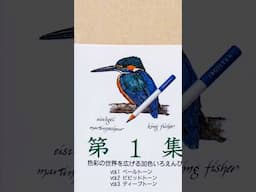 The Gorgeous 10 additional Colors of the Tom Bow Irojiten Coloured Pencils