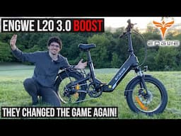 Hidden Power, Legal Ride! - Engwe L20 3.0 Boost E-Bike Review & Test (2025's Best Invention)
