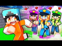 OMZ GIRL LOVE CURSE PRISON ESCAPE in Minecraft!