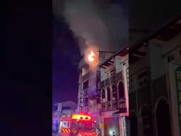 Grave incendie à Tainan (Taïwan) 🇹🇼