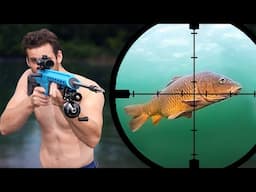 PCP Arrow Gun Fishing! (Scope Cam)