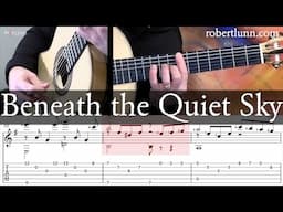 Beneath the Quiet Sky - Full Tutorial with TAB - Robert Lunn