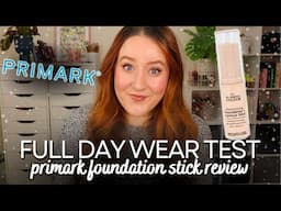 PRIMARK FOUNDATION STICK WEAR TEST & REVIEW! P.S. My Perfect Colour Foundation And Contour Stick!