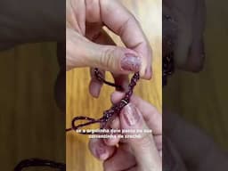Aula Colar Boho de Crochê com o Fio Precioso por Milena Miranda