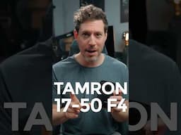 Tamron 17-50mm F4 Review #shorts #tamron #cameralens #filllmaking