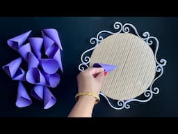 Beautiful and Easy Paper Wall Hanging  / Paper Craft For Home Decoration / Unique Wall Hanging / DIY