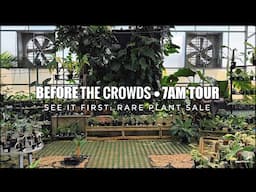 360° Greenhouse Tour BEFORE the Big Plant Sale! | Rare & Variegated Plants at Wholesale Prices
