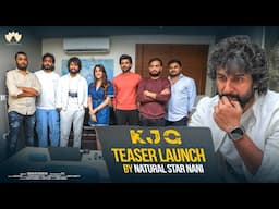 KJQ (King Jackie Queen) Teaser Launch By Natural Star Nani | Dheekshith Shetty | Shashi Odela | KK
